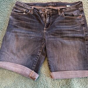 Lucky Brand Women's Denim Shorts - Dark Blue